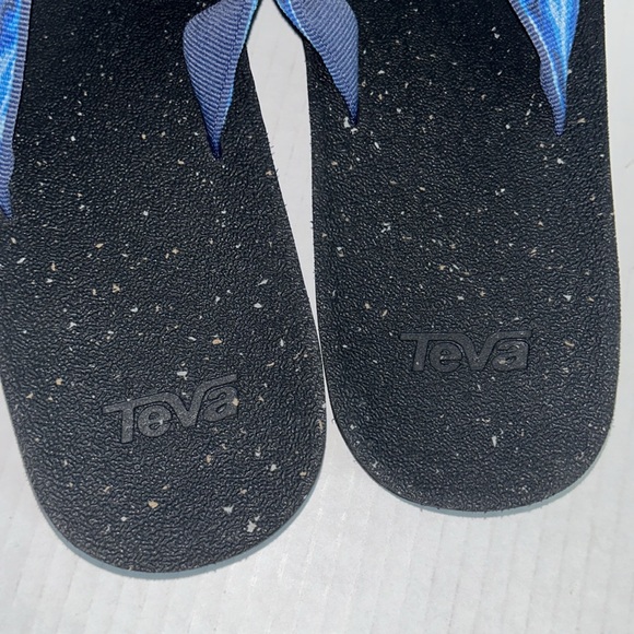 Teva Reflip Wave Blue Flip Flop Sandal, Women's Size 11 - Picture 5 of 7